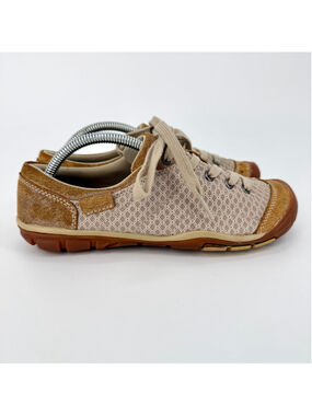 Keen Mercer Lace II CNX Mesh Suede Hiking Shoes Latte Beige BrownWomen Size 6